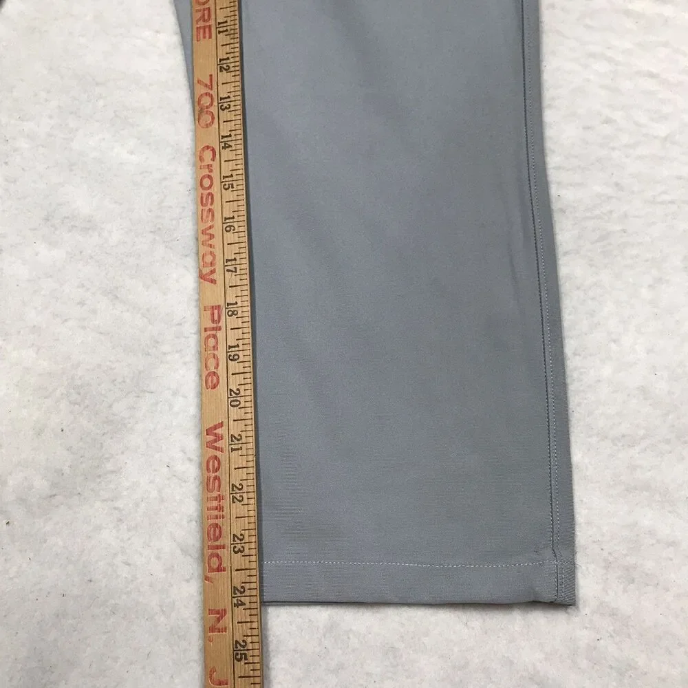 VUORI V430 Meta Pants Men Gray Cropped 33 (34x24) Casual Chino